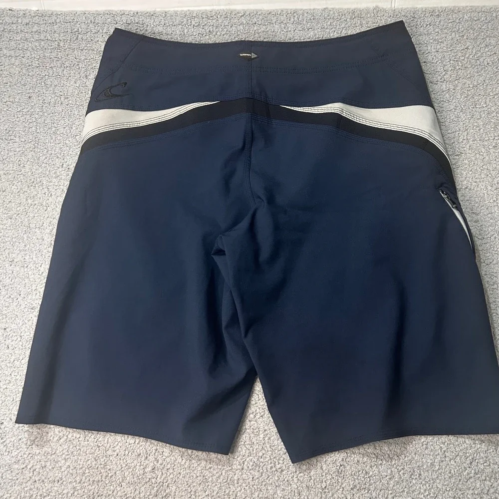 O'Neill Board Shorts Superfreak 34 Navy Blue Surf Swim Beach Performance
